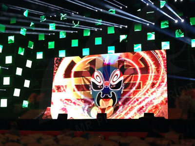 湖北潛江曹禺文化節(jié)全彩LED顯示屏