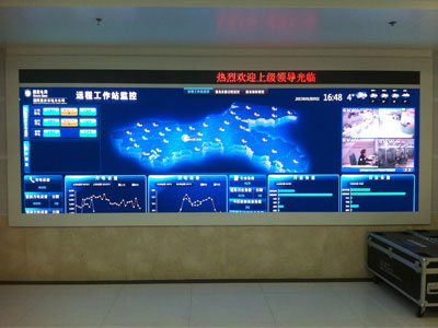 佳恒小間距LED顯示屏落戶(hù)武漢供電局指揮中心