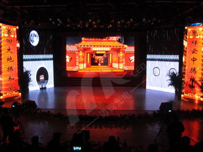 山西大同電視臺(tái)全彩LED室內(nèi)顯示屏