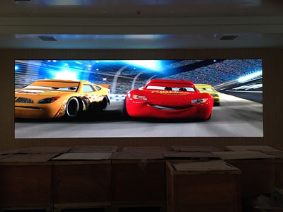 U2.5LED顯示屏成功落戶陜西省咸陽市天然氣公司